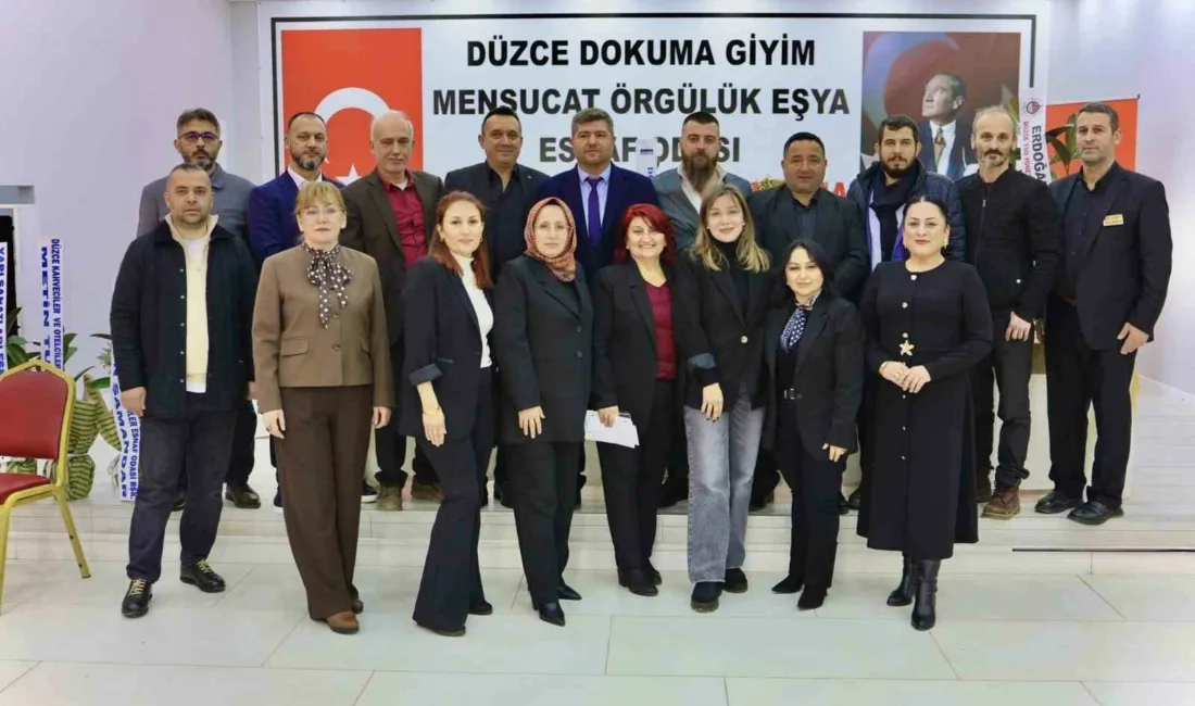 DÜZCE (İHA) – Düzce Dokuma Giyim, Mensucat ve Örgülük Eşya