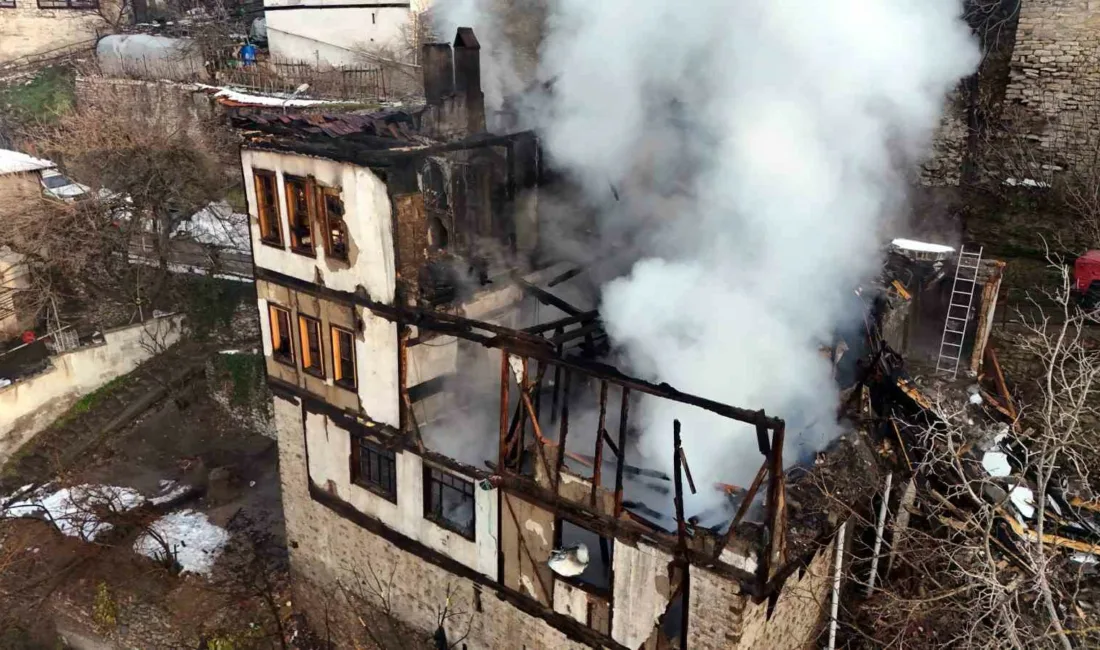 Karabük’ün Safranbolu ilçesinde 46 günde aynı mahallede ikinci tarihi konakta