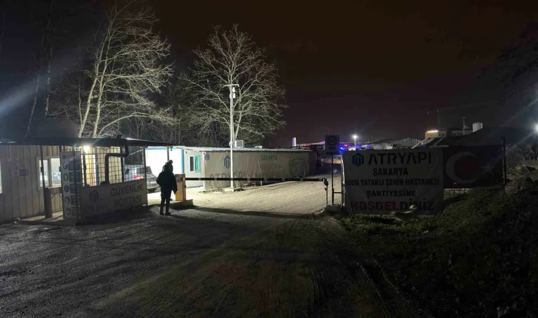 Sakarya’nın Adapazarı ilçesinde inşaatı devam eden bin yataklı şehir hastanesinde