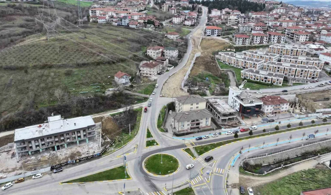 Sakarya Büyükşehir Belediyesi, Serdivan ilçesindeki trafik yükünü azaltmak amacıyla Medeniyet