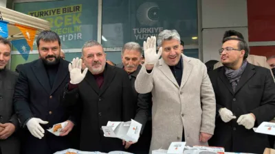 Sincan Belediyesi’nin gerçekleştirdiği Miraç Kandil’i programı Yenikent Atıf Hoca Camii’nde