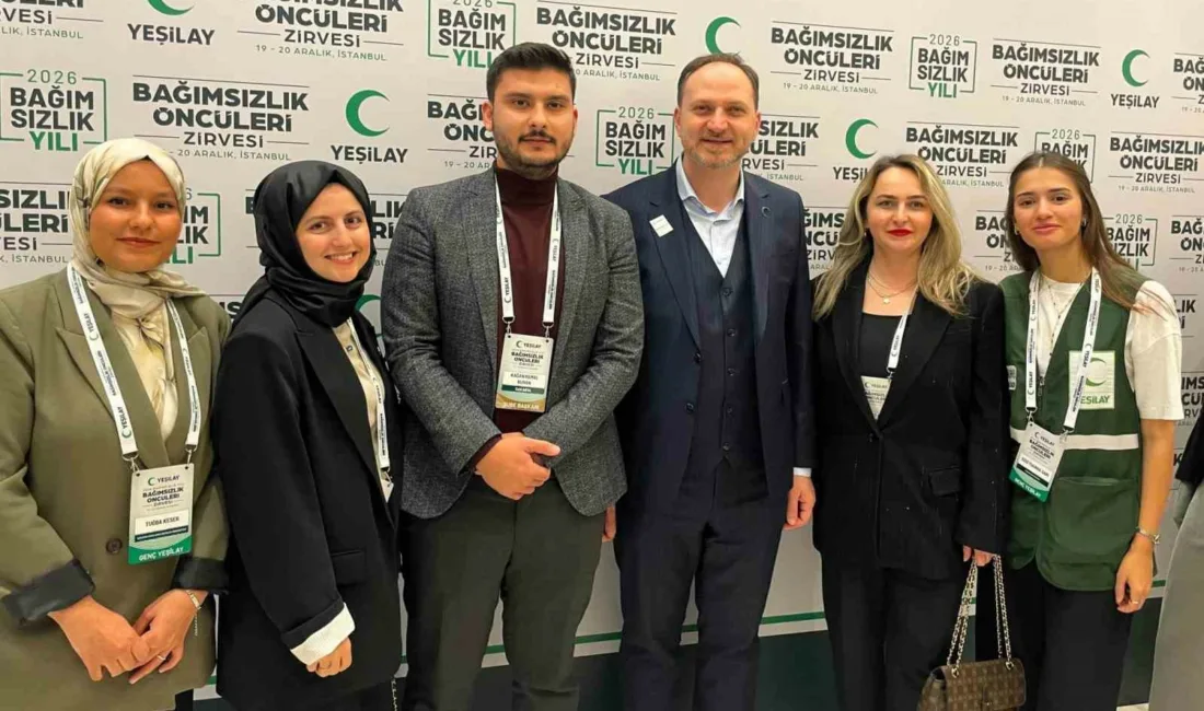 SUBÜ Genç Yeşilay Topluluğu öğrencileri, Türkiye Yeşilay Cemiyeti tarafından düzenlenen