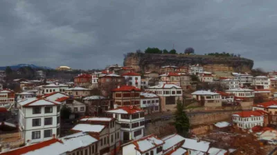 Karabük’ün UNESCO Dünya Mirası Listesi’nde yer alan Safranbolu ilçesindeki tarihi