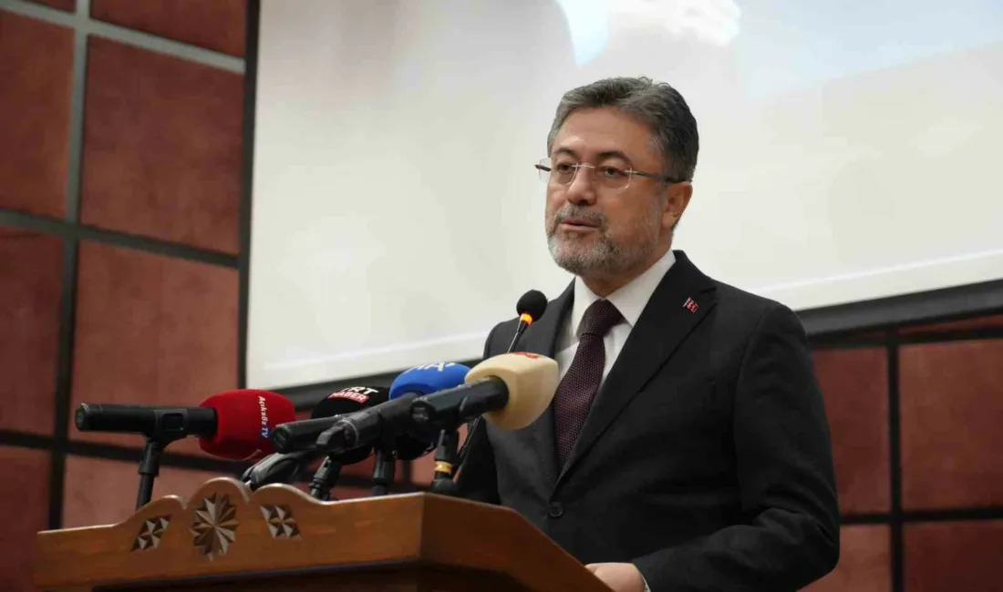 Kastamonu’da konuşan Tarım ve Orman Bakanı İbrahim Yumaklı, içme suyu