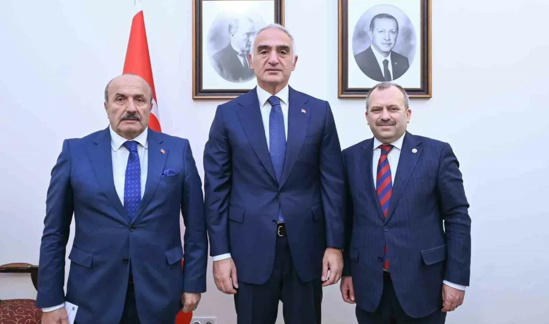 Taşköprü Belediye Başkanı Hüseyin Arslan, Kültür ve Turizm Bakanı Mehmet
