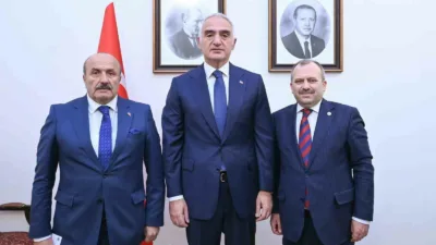 Taşköprü Belediye Başkanı Hüseyin Arslan, Kültür ve Turizm Bakanı Mehmet
