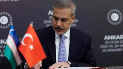 Dışişleri Bakanı Hakan Fidan ile Özbekistan Dışişleri Bakanı Bahtiyor Saidov