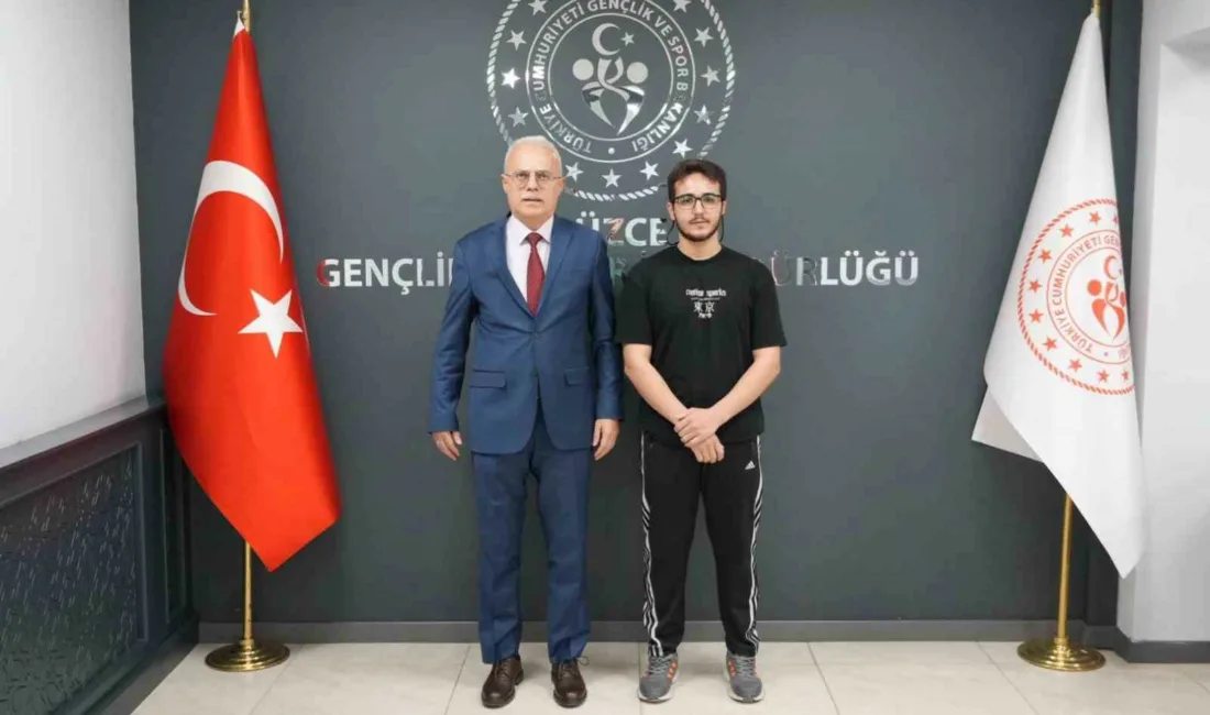 DÜZCE (İHA) – Düzce Gençlik ve Spor İl Müdürlüğüne bağlı