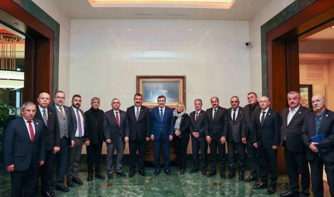 Cumhurbaşkanı Yardımcısı Cevdet Yılmaz, Tarımsal Üretim ve Küçükbaş Yetiştiricileri Genel