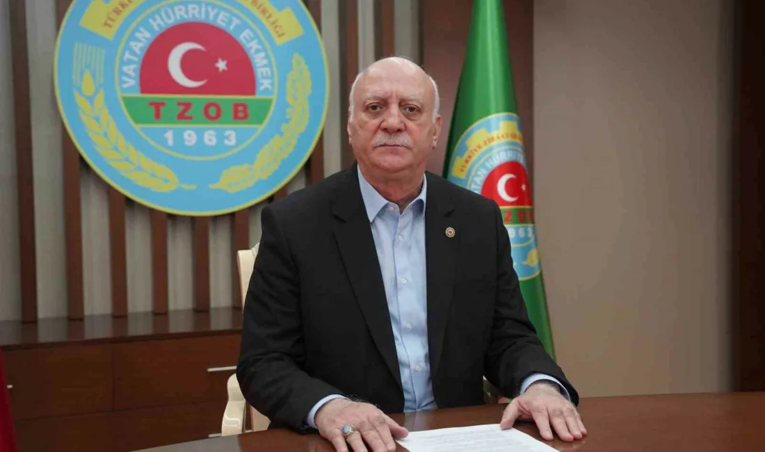 Türkiye Ziraat Odaları Birliği (TZOB) Genel Başkanı Şemsi Bayraktar, “Zirai