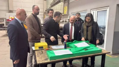 Ge, üretim ve uygulamalı eğitim alanlarında iş birliği imkanları değerlendirildi.