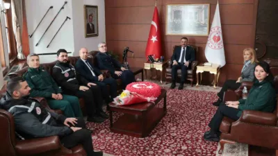Zonguldak Valisi Osman Hacıbektaşoğlu, “26 Ocak Dünya Gümrük Günü” münasebetiyle
