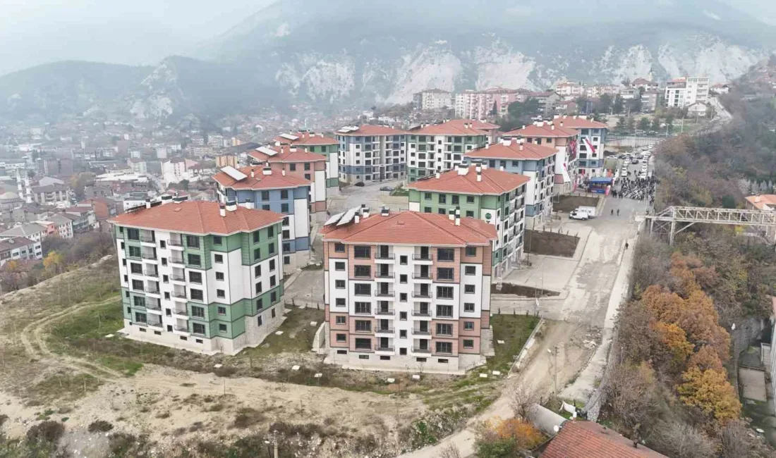 Karabük’te Yüzyılın Konut Projesi kapsamında inşa edilecek bin 600 konut