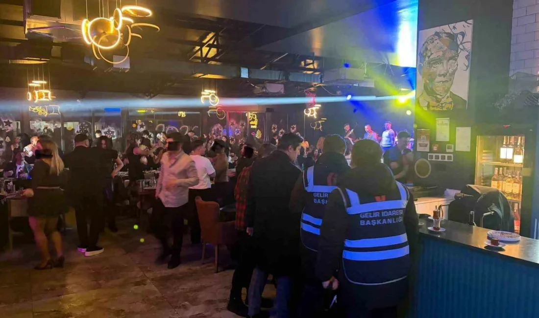 Zonguldak Defterdarlığı’na bağlı denetim ekipleri, yılbaşı gecesi il genelinde geniş