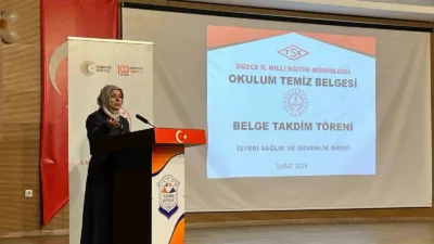 DÜZCE (İHA) – Milli Eğitim Bakanlığı ile TSE iş birliği