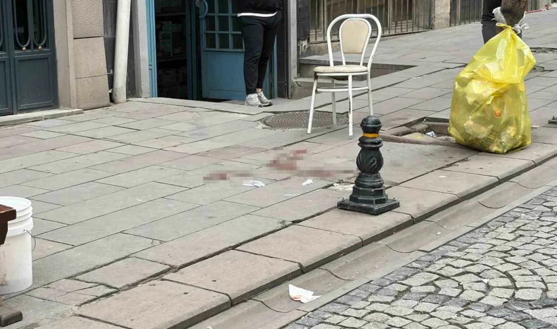 Ankara’nın Altındağ ilçesi Ulus semtinde yer alan Çantacılar Sokak’ta çıkan