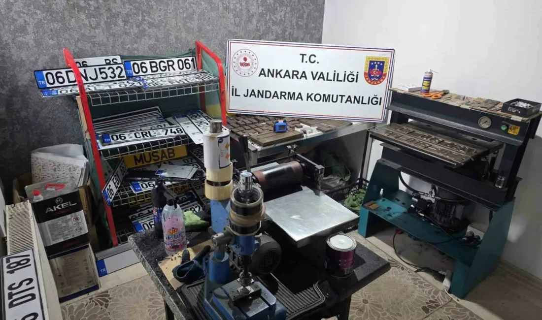 Ankara’nın Etimesgut ilçesinde resmi belgede sahtecilik yaptığı tespit edilen 1