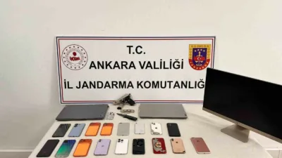 Ankara’nın Çubuk ilçesinde yasa dışı bahis faaliyetlerine yönelik düzenlenen operasyonda