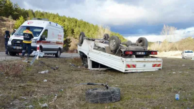 Kastamonu’da alkollü şekilde kullandığı kamyonetin şarampole devrilmesi sonucu bir kişinin
