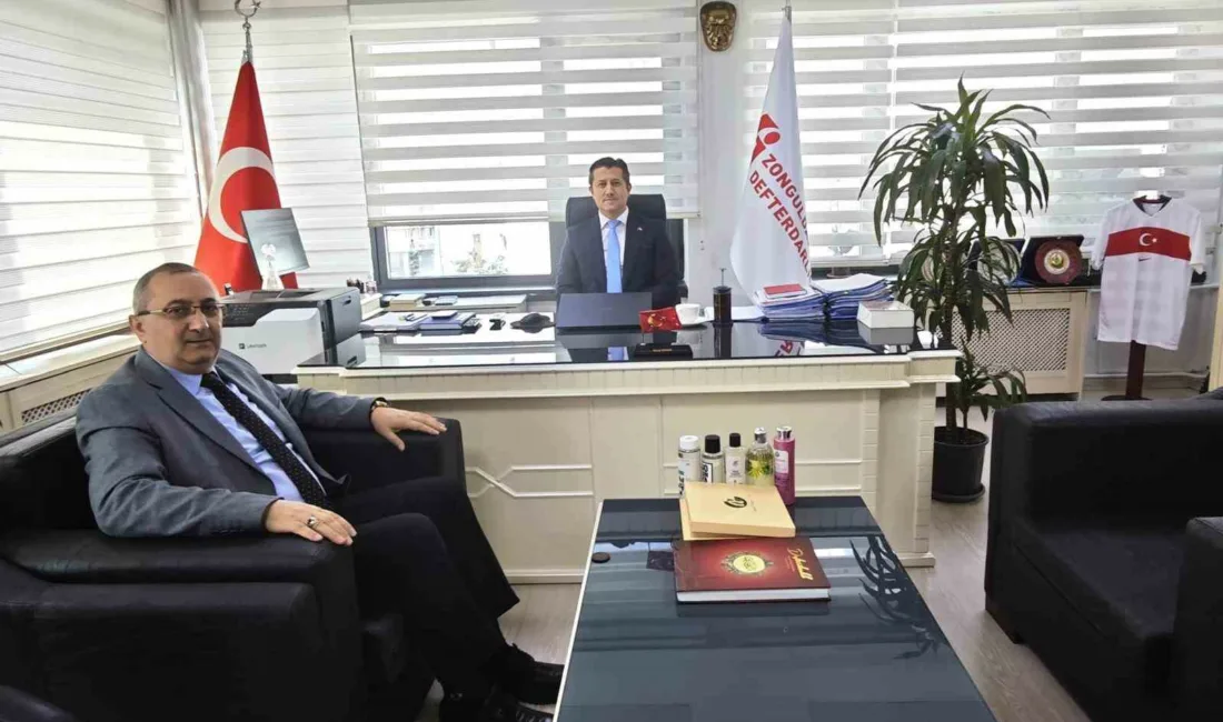 Zonguldak Denetimli Serbestlik Müdürü Selçuk Aydemir, Zonguldak Defterdarı Recep Serdar’ı