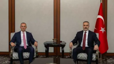 Dışişleri Bakanı Hakan Fidan, Gazze Yüksek Temsilcisi Nickolay Mladenov ile
