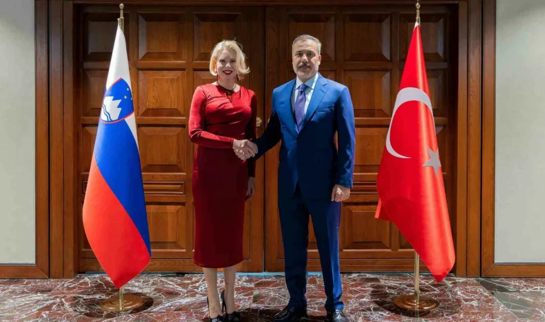 Dışişleri Bakanı Hakan Fidan, Slovenya Ulusal Meclisi Başkanı Urşka Zupançiç