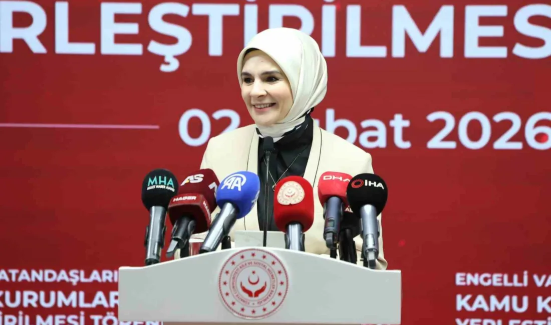 Aile ve Sosyal Hizmetler Bakanı Mahinur Özdemir Göktaş, “Engelli vatandaşlarımız