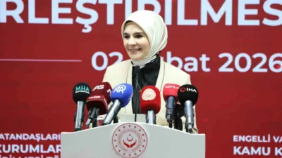 Aile ve Sosyal Hizmetler Bakanı Mahinur Özdemir Göktaş, “Engelli vatandaşlarımız