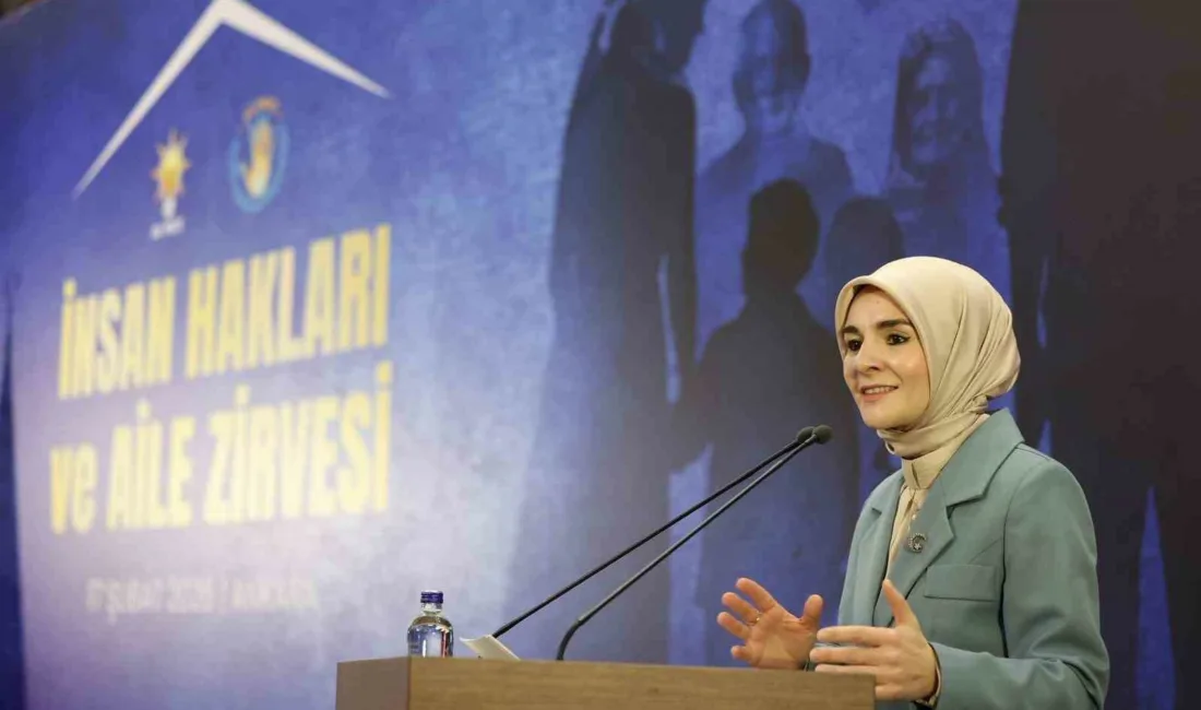 Aile ve Sosyal Hizmetler Bakanı Mahinur Özdemir Göktaş, “Bugün itibarıyla