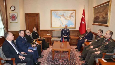 Milli Savunma Bakanı Yaşar Güler, Avrupa Müttefik Kuvvetleri Yüksek Komutanı