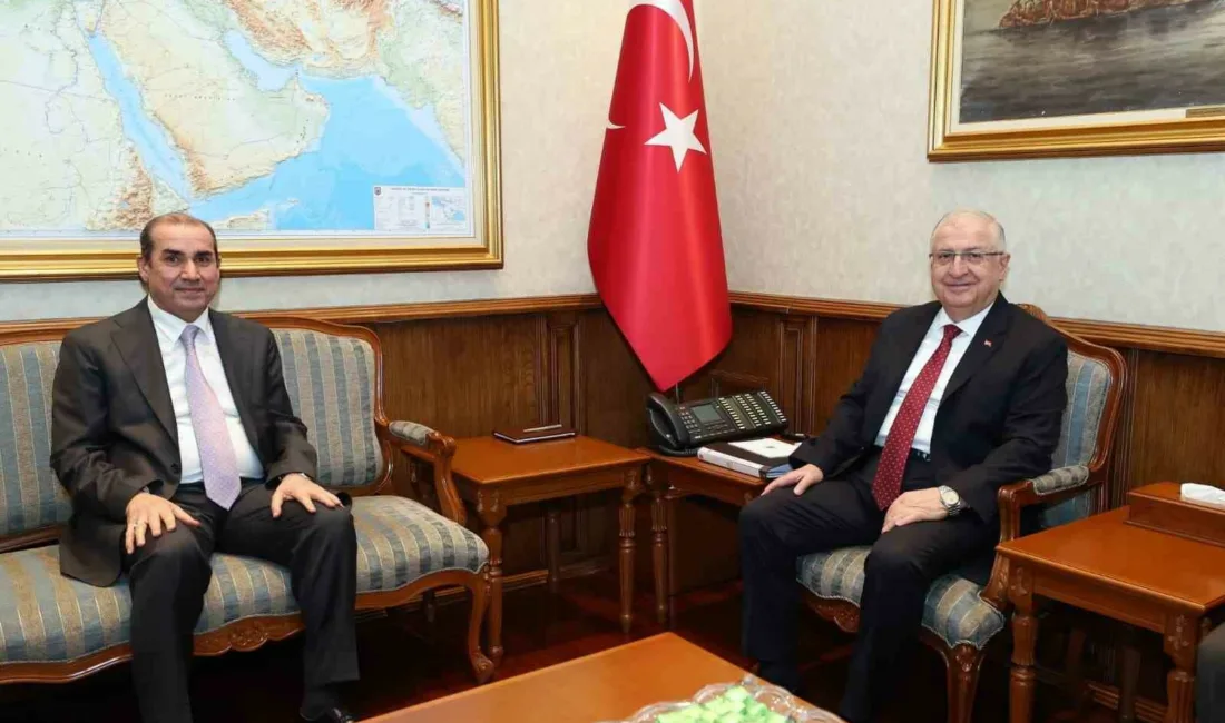Milli Savunma Bakanı Yaşar Güler, Irak’ın Ankara Büyükelçisi Majid Al-Lachmawi