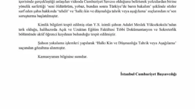 Adalet Bakanı Akın Gürlek, “Görevini titizlikle yerine getiren kolluk birimlerimize