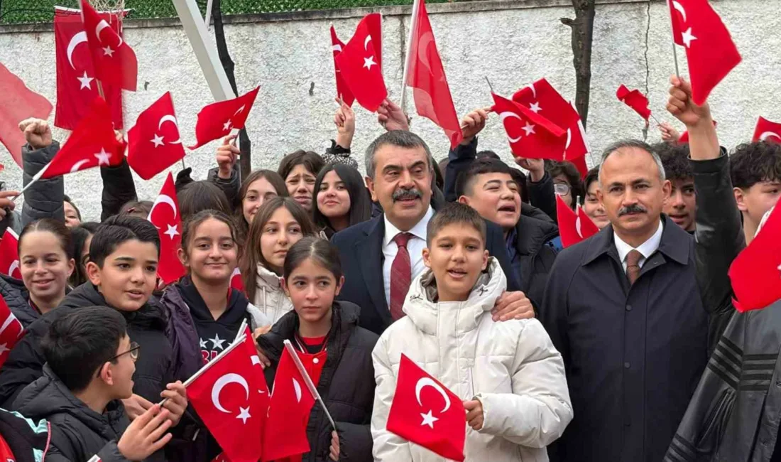 Milli Eğitim Bakanı Yusuf Tekin, “Milli Eğitim Bakanlığı olarak ülkemizde