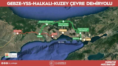 Ulaştırma ve Altyapı Bakanı Abdulkadir Uraloğlu, Yavuz Sultan Selim Köprüsü’nden