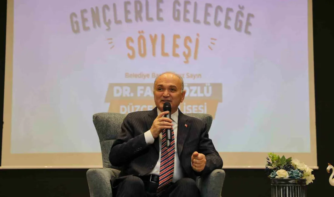Düzce Belediye Başkanı Dr. Faruk Özlü, Milli Eğitim Müdürlüğü organizasyonu