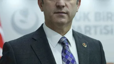 Büyük Birlik Partisi (BBP) Genel Başkan Yardımcısı Türker Yörükçüoğlu, farklı