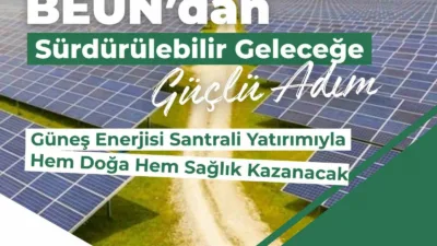 Zonguldak Bülent Ecevit Üniversitesi (BEUN), sürdürülebilir kampüs vizyonu doğrultusunda çevreci