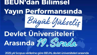 Zonguldak Bülent Ecevit Üniversitesi (BEUN), 2025 yılı Scopus verilerine dayanan
