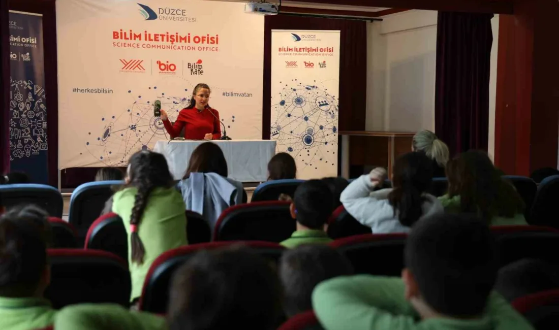 Düzce Üniversitesi Bilim İletişimi Ofisi ile Toplumsal Katkı Koordinatörlüğü tarafından