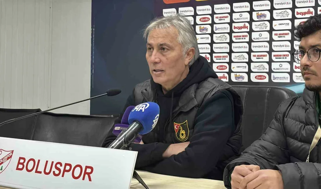 Trendyol 1.Lig’in 27. haftasında oynanan Boluspor-İstanbulspor maçının ardından iki takımın
