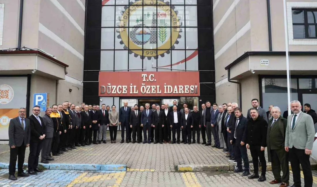 DÜZCE (İHA) – Düzce Valisi Mehmet Makas, İl Özel İdaresinin