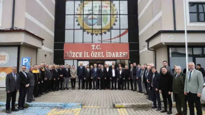 DÜZCE (İHA) – Düzce Valisi Mehmet Makas, İl Özel İdaresinin
