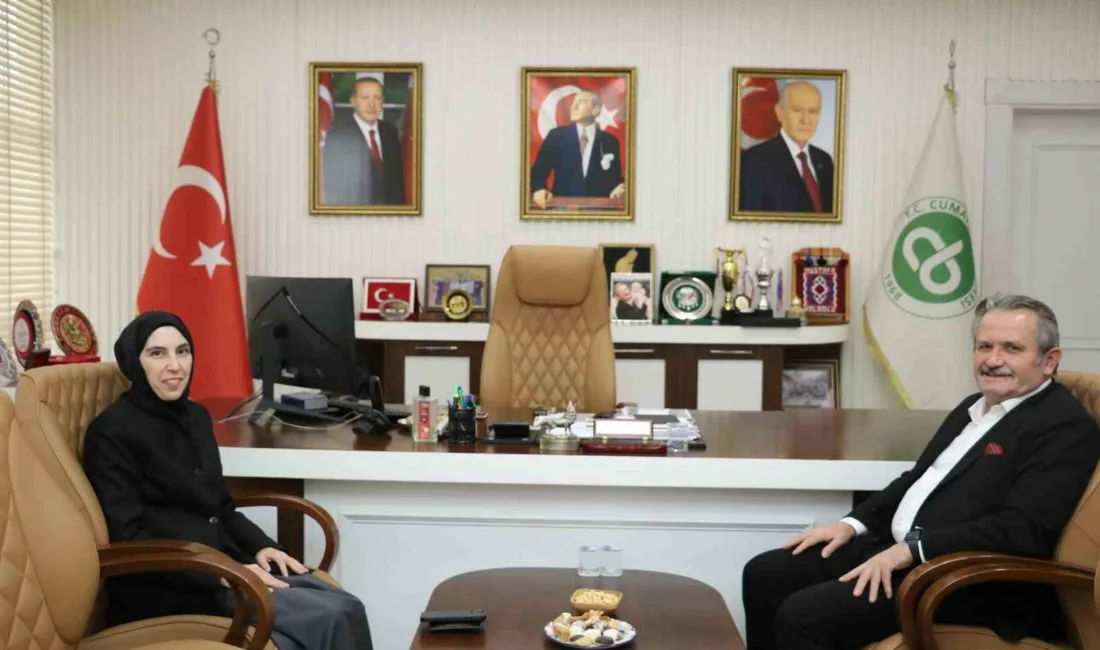 DÜZCE (İHA) – Cumayeri Kaymakamı Şeyma Şendur, Cumayeri Belediye Başkanı