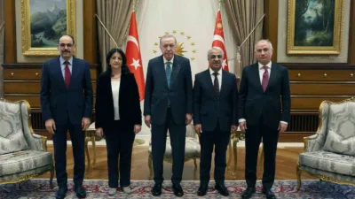 Cumhurbaşkanı Recep Tayyip Erdoğan, DEM Parti heyetini kabul etti. Cumhurbaşkanı