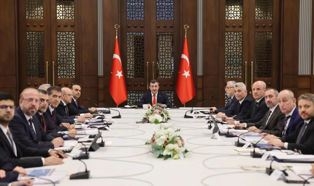 Cumhurbaşkanı Yardımcısı Cevdet Yılmaz, “Yatırım, istihdam, üretim ve ihracat odaklı