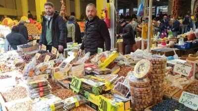 Devrek pazarında Ramazan ayının başlaması ile birlikte alışveriş hareketliliği de