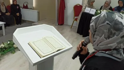 Zonguldak’ın Devrek İlçesinde Devrek Anadolu Kız İmam Hatip Lisesi tarafından