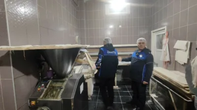 Dilovası’nda zabıta ekipleri, kasap ve fırınlarda hijyen, gramaj, fiyat etiketi