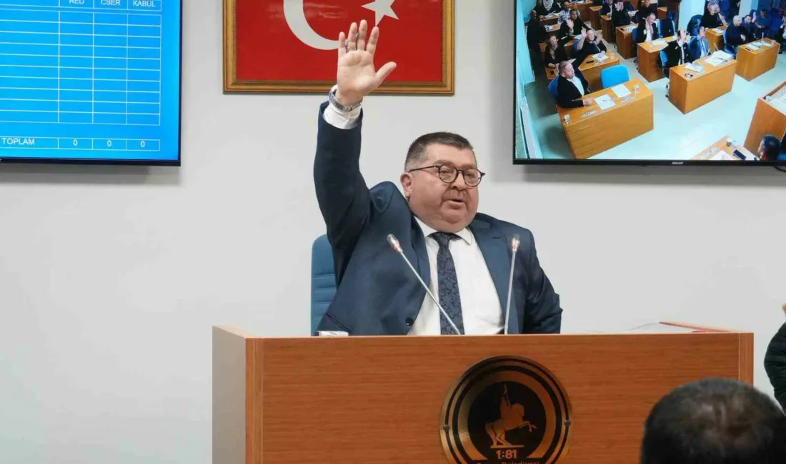 Düzce Belediye Meclisi, şubat ayı birinci birleşimi Meclis Başkan Vekili