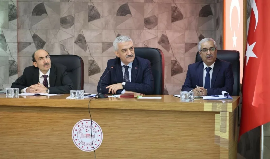 DÜZCE (İHA) – Düzce’de 2026 yılı 1. dönem İl Koordinasyon